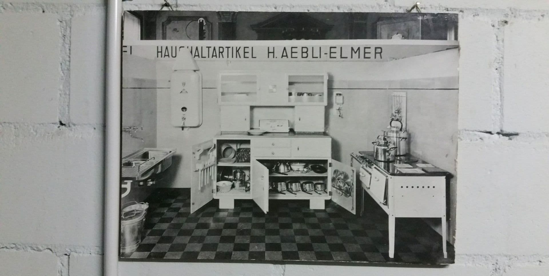 Aebli AG an der Gewerbeausstellung in den 30er-Jahren